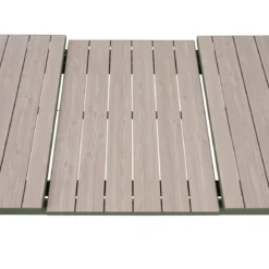TABLE EVASION EXTENSIBLE ALUMINIUM LIN LAURIER 8 PLACES