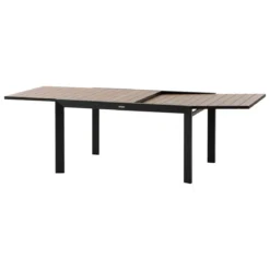 TABLE EVASION EXTENSIBLE ALUMINIUM HONEY 10 PLACES