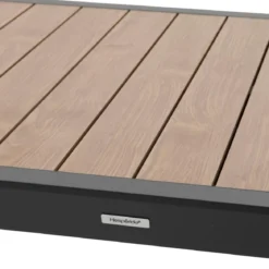 TABLE EVASION EXTENSIBLE ALUMINIUM HONEY 10 PLACES