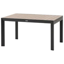TABLE EVASION EXTENSIBLE ALUMINIUM HONEY 10 PLACES