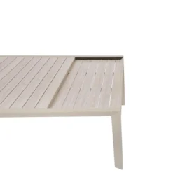 TABLE EVASION EXTENSIBLE COULISSANTE ARGILE 12 PLACES