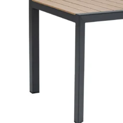 TABLE EVASION FIXE ALUMINIUM HONEY GRAPHIE 4 PLACES