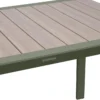 TABLE EVASION FIXE ALUMINIUM LIN LAURIER 4 PLACES