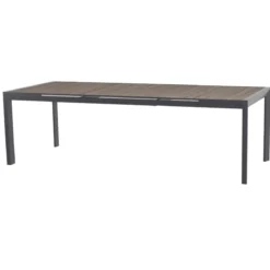 TABLE EVASION RALLONGE AUTOMATIQUE SEIGLE GRAPHITE 10 PLACES