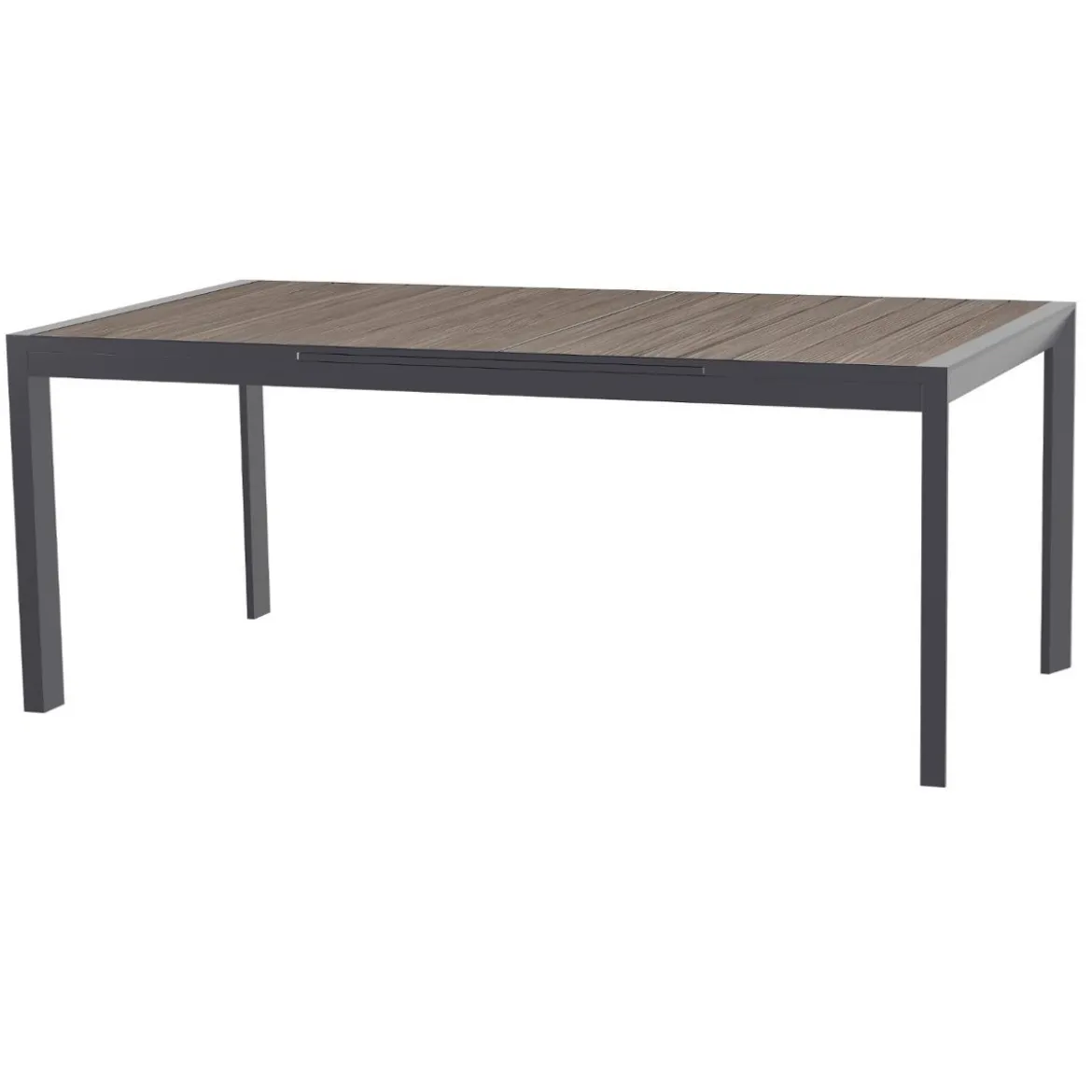 TABLE EVASION RALLONGE AUTOMATIQUE SEIGLE GRAPHITE 10 PLACES