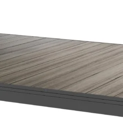 TABLE EVASION RALLONGE AUTOMATIQUE SEIGLE GRAPHITE 10 PLACES
