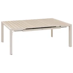 TABLE EVASION RALLONGE AUTOMATIQUE CARREE LIN 10 PLACES