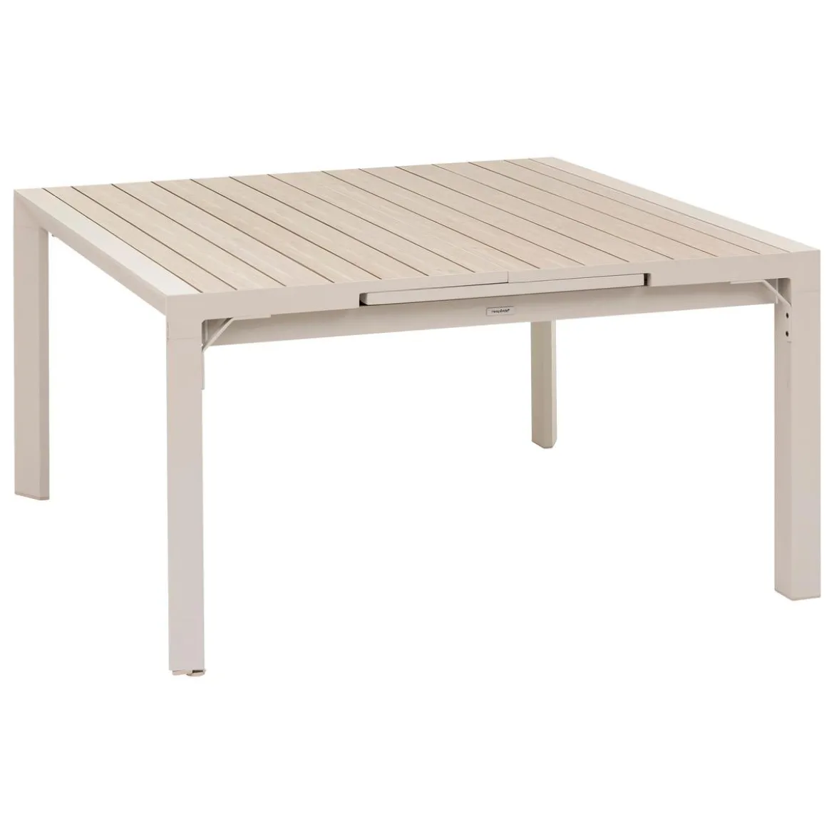 TABLE EVASION RALLONGE AUTOMATIQUE CARREE LIN 10 PLACES