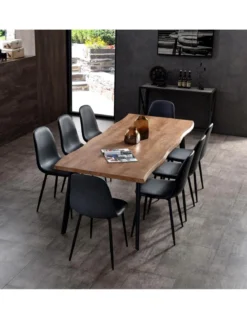 TABLE EXTENSIBLE 6 A 8 PERSONNES FOREST
