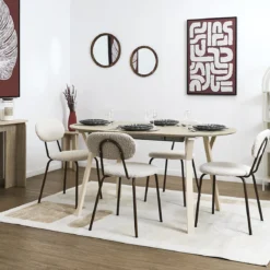 TABLE EXTENSIBLE 6 A 8 PERS TERRA NOVA