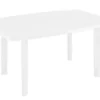 TABLE FARO BLANC OVAL 137X85X72CM