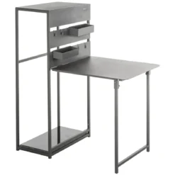 TABLE FIRA PLIANTE ALUMINIUM GRAPHITE 3 PLACES