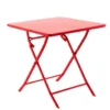 TABLE GREENSBORO CARREE GROSEILLE 2 PLACES