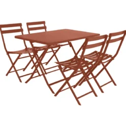 TABLE GREENSBORO RECTANGLE AMBRE 4 PLACES