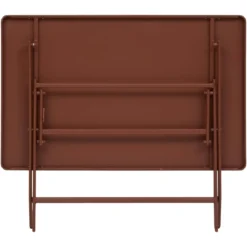 TABLE GREENSBORO RECTANGLE ACAJOU 4 PLACES