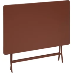TABLE GREENSBORO RECTANGLE ACAJOU 4 PLACES