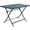 TABLE GREENSBORO RECTANGLE PETROLE 4 PLACES