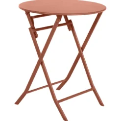 TABLE GREENSBORO RONDE AMBRE 2 PLACES