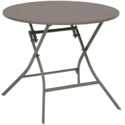 TABLE GREENSBORO RONDE CAFE 4 PLACES