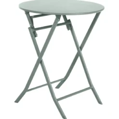 TABLE GREENSBORO RONDE OLIVE 2 PLACES