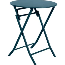 TABLE GREENSBORO RONDE PETROLE 2 PLACES