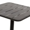 TABLE HAUTE PHUKET CARREE GRAPHITE 2 PLACES