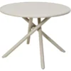 TABLE NEBULLIA RONDE ARGILE 4 PLACES