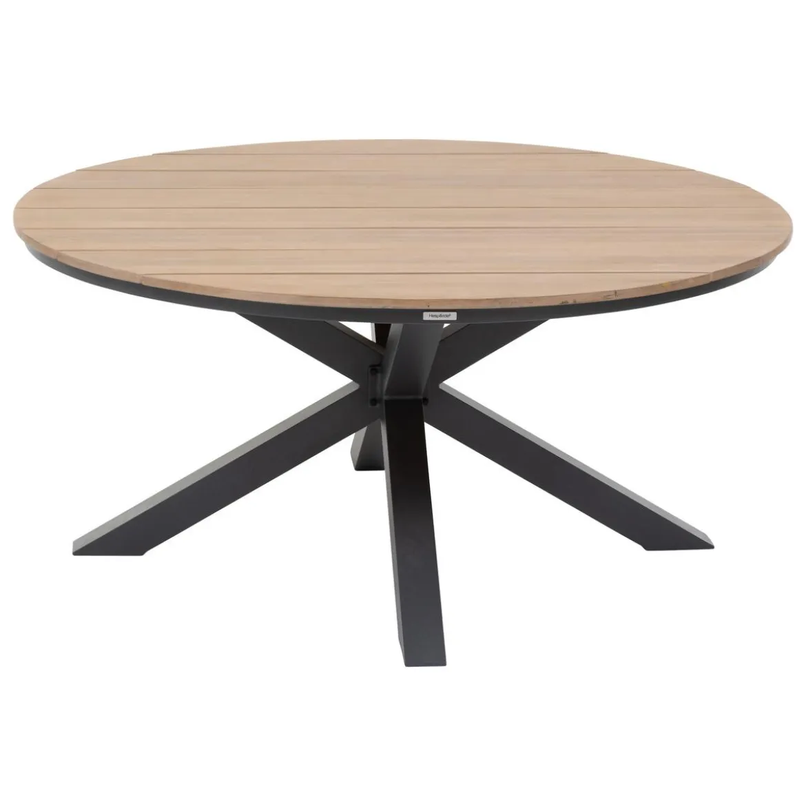 TABLE ORIENGO RONDE ACACIA GRAPHITE 4 PLACES