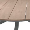 TABLE ORIENGO RONDE ACACIA GRAPHITE 8 PLACES