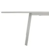 TABLE PAVANE EXTENSIBLE ALUMINIUM LIN 12 PLACES