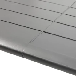 TABLE PAVANE EXTENSIBLE ALUMINIUM GRAPHITE 10 PLACES