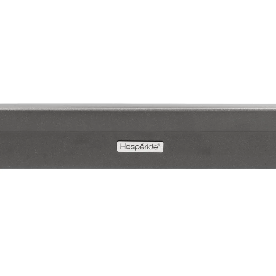 TABLE PAVANE EXTENSIBLE ALUMINIUM GRAPHITE 10 PLACES