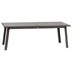TABLE PAVANE EXTENSIBLE ALUMINIUM SEIGLE PRALINE 12 PLACES