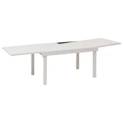 TABLE PIAZZA EXTENSIBLE ALUMINIUM ARGILE 10 PLACES