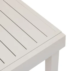 TABLE PIAZZA EXTENSIBLE ALUMINIUM ARGILE 12 PLACES