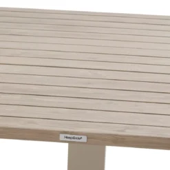 TABLE RELEVABLE CARRE SALIMIA GRAPHITE HONEY