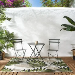 TABLE RONDE PLIANTE CAMARGUE GRIS