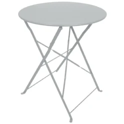TABLE RONDE PLIANTE MIAMI GRIS