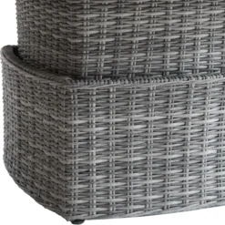 TABLE SALON RELEVABLE MOOREA TERRE D OMBRE