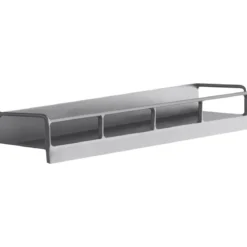 TABLETTE FIRA ALUMINIUM PLIANTE GRAPHITE 2 PLACES