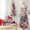 TABLIER AVEC POCHE 60X84CM IMPRIME BRODE CREDENCE