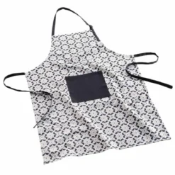 TABLIER ET POCHE 60X84CM COTON IMPRIME SOLARIS