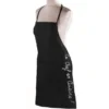 TABLIER POCHE 60X84 CM COTON CUISTOT NOIR