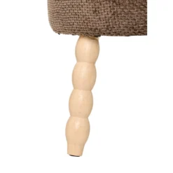TABOURET APPOINT CHENILLE SPOLO TONKA