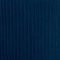 TABOURET APPOINT VELOURS SOLARO BLEU