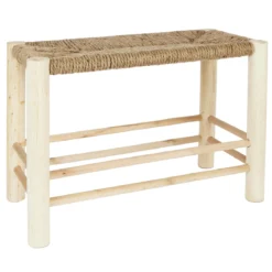 TABOURET ASSISE LARGE 60X30X40CM