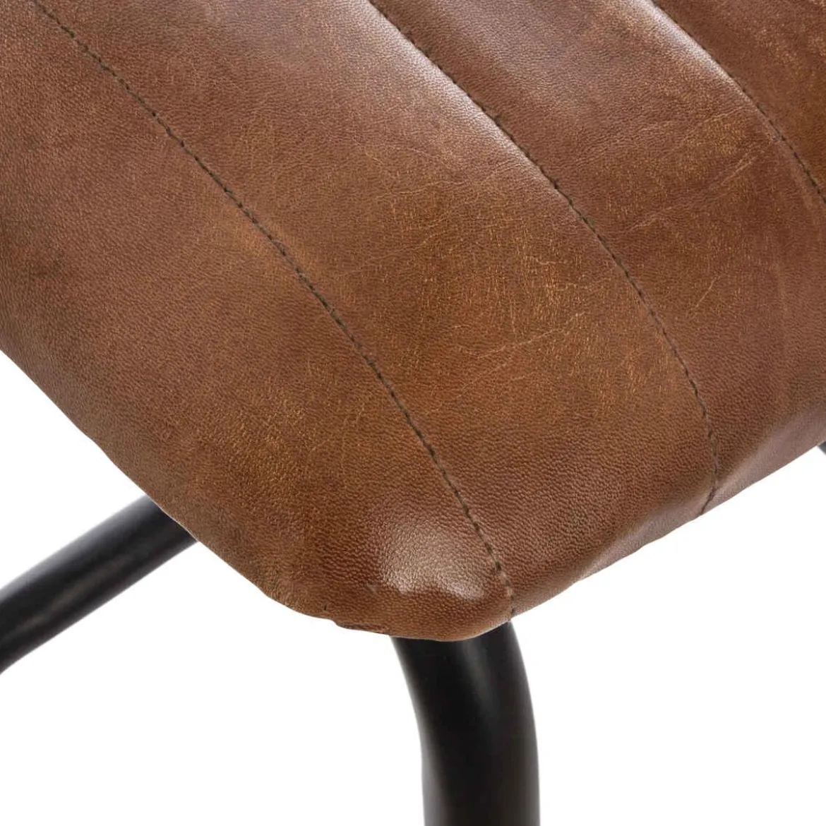 TABOURET BAR CUIR CHIC H.75CM