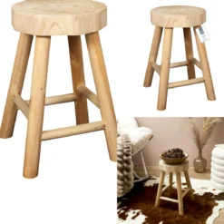 TABOURET BOIS HARALD