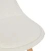 TABOURET DE BAR MAXON BLANC H.92.5CM