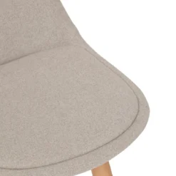TABOURET DE BAR MAXON TISSUS BEIGE